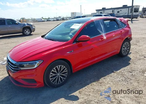 2019 Volkswagen Jetta 1.4T Sel z USA, uszkodzony, nr VIN 3VWEB7BU1KM228014